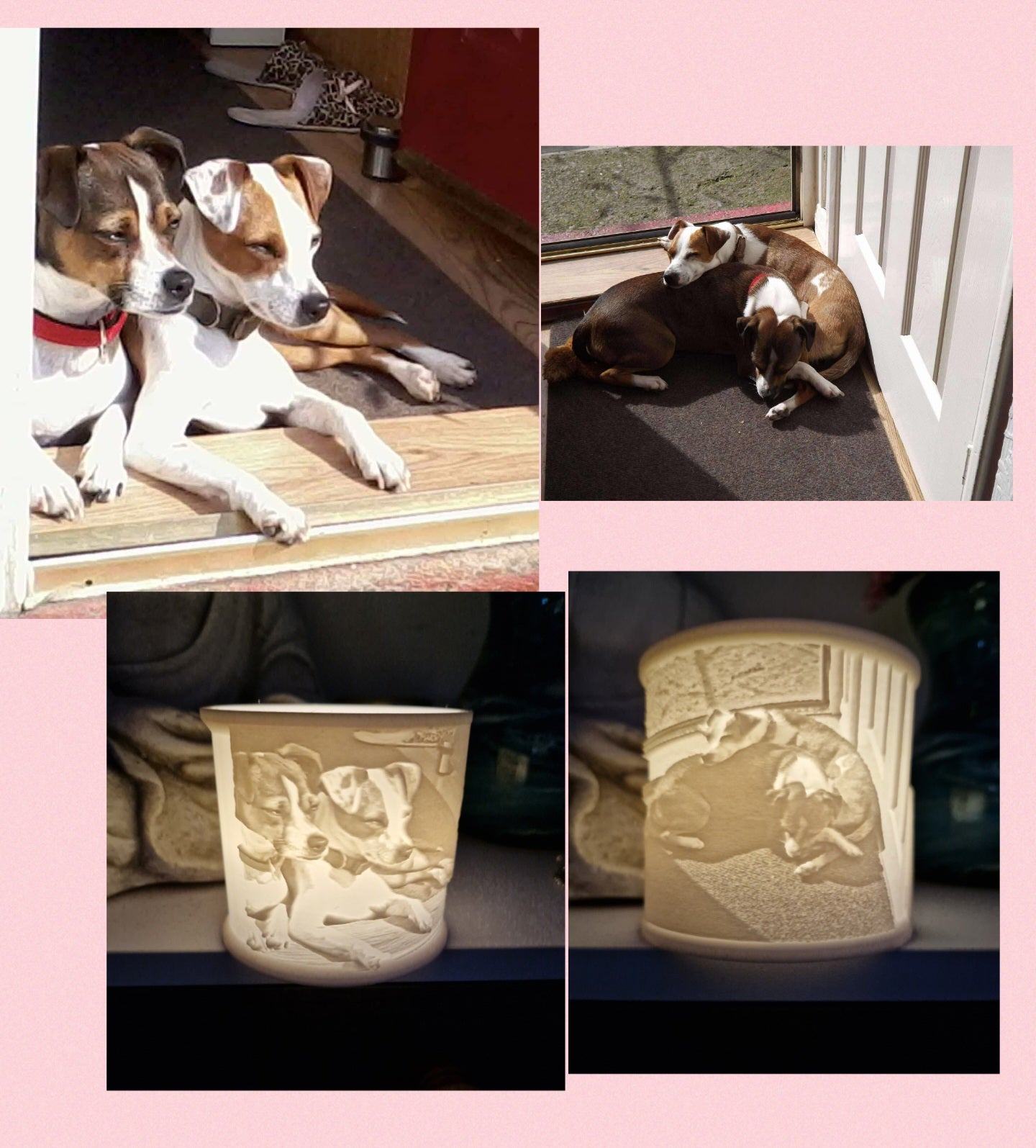 Personalised Lithophane Tealight Holder