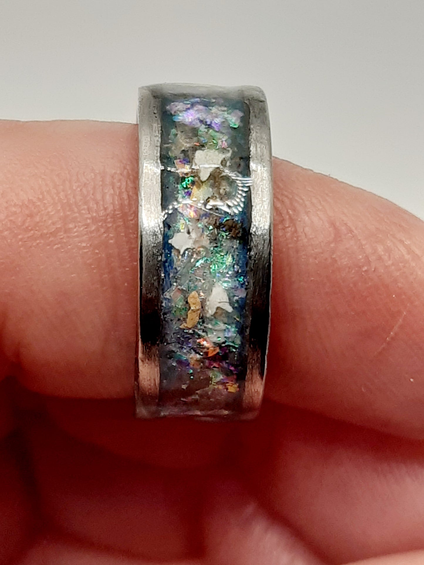 Stainless Steel 6mm Channel Ring