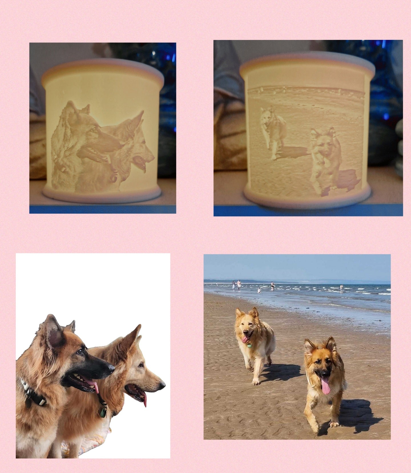 Personalised Lithophane Tealight Holder
