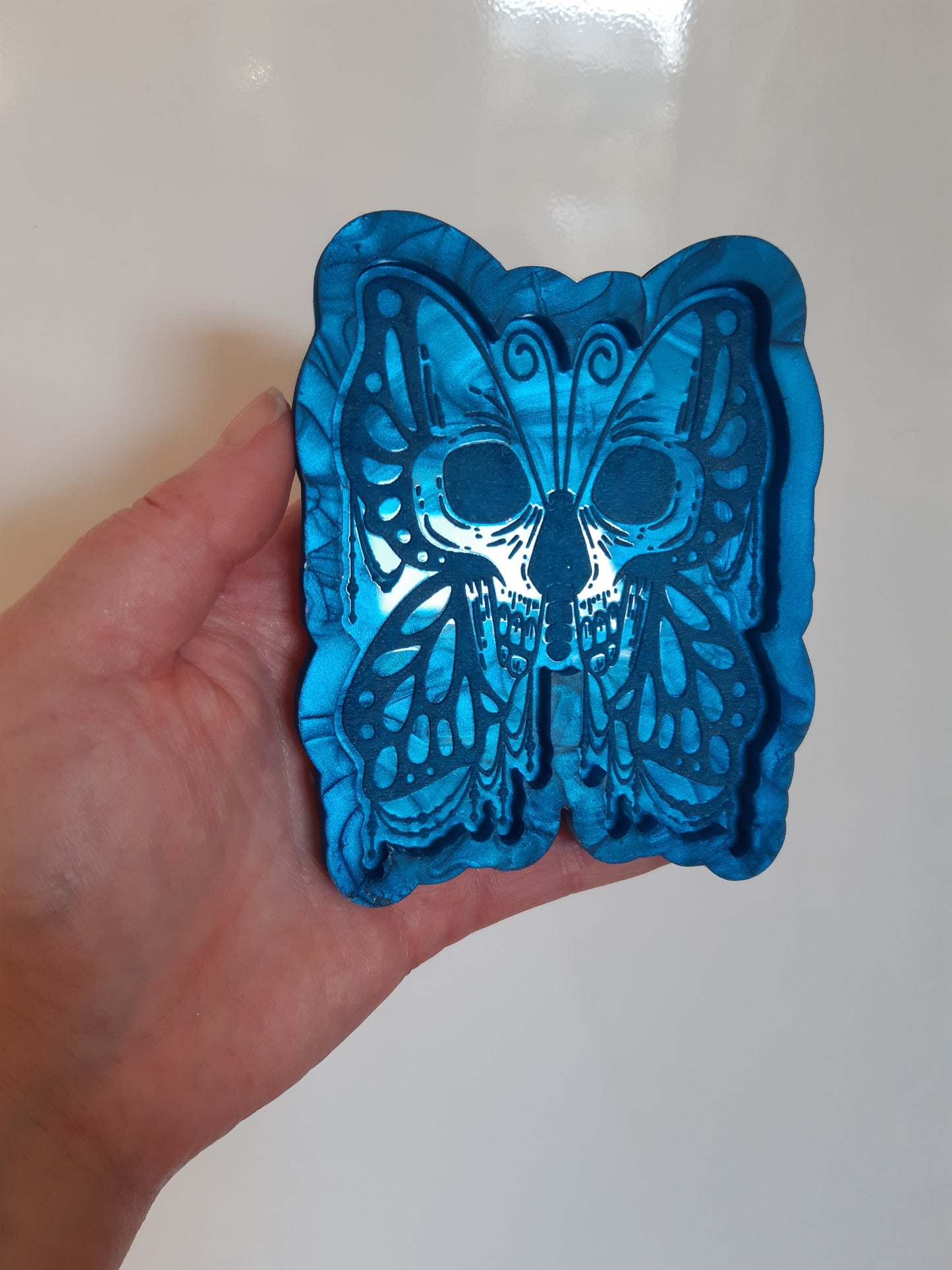 Butterfly Skull Mould