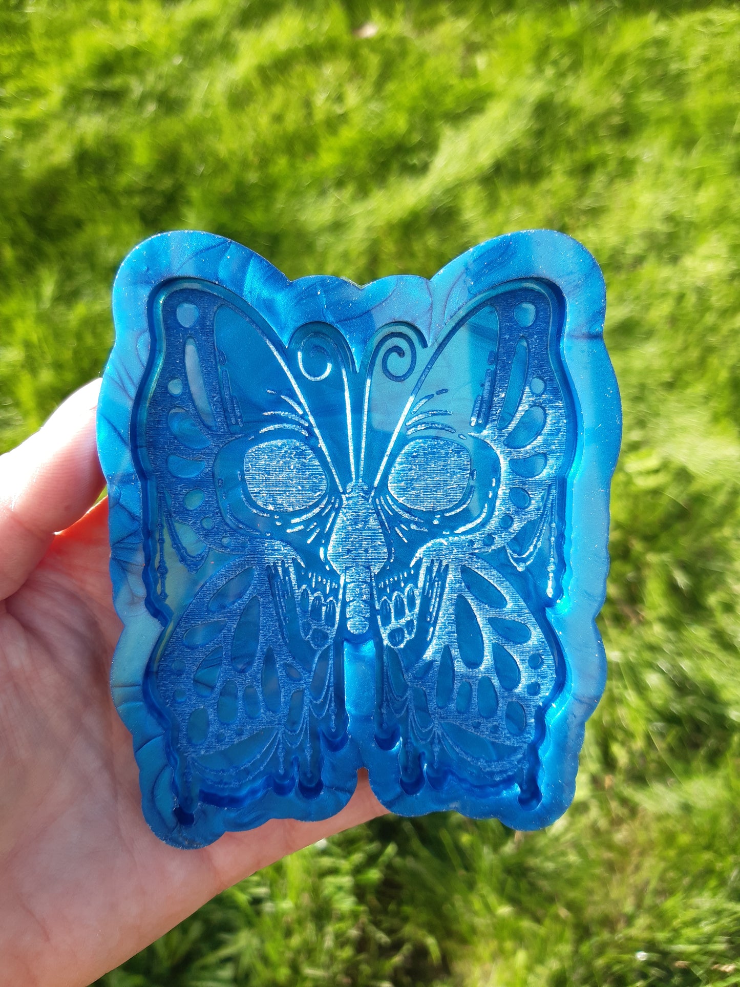 Butterfly Skull Mould