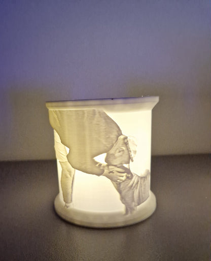 Personalised Lithophane Tealight Holder
