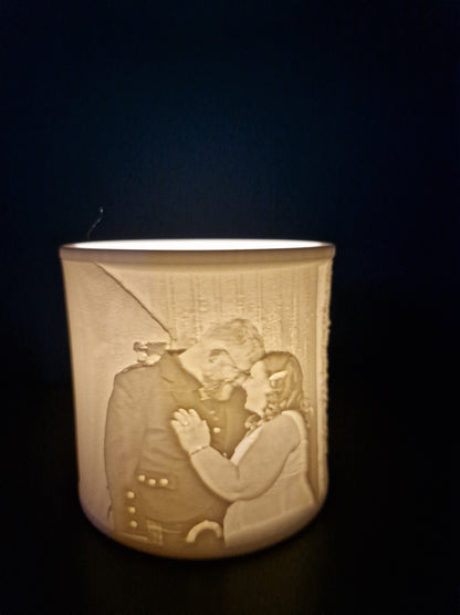 Personalised Lithophane Tealight Holder