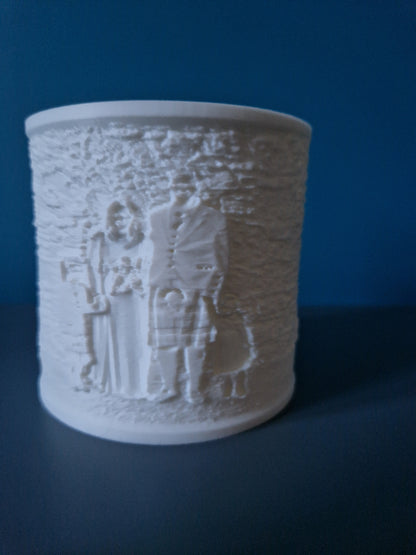 Personalised Lithophane Tealight Holder