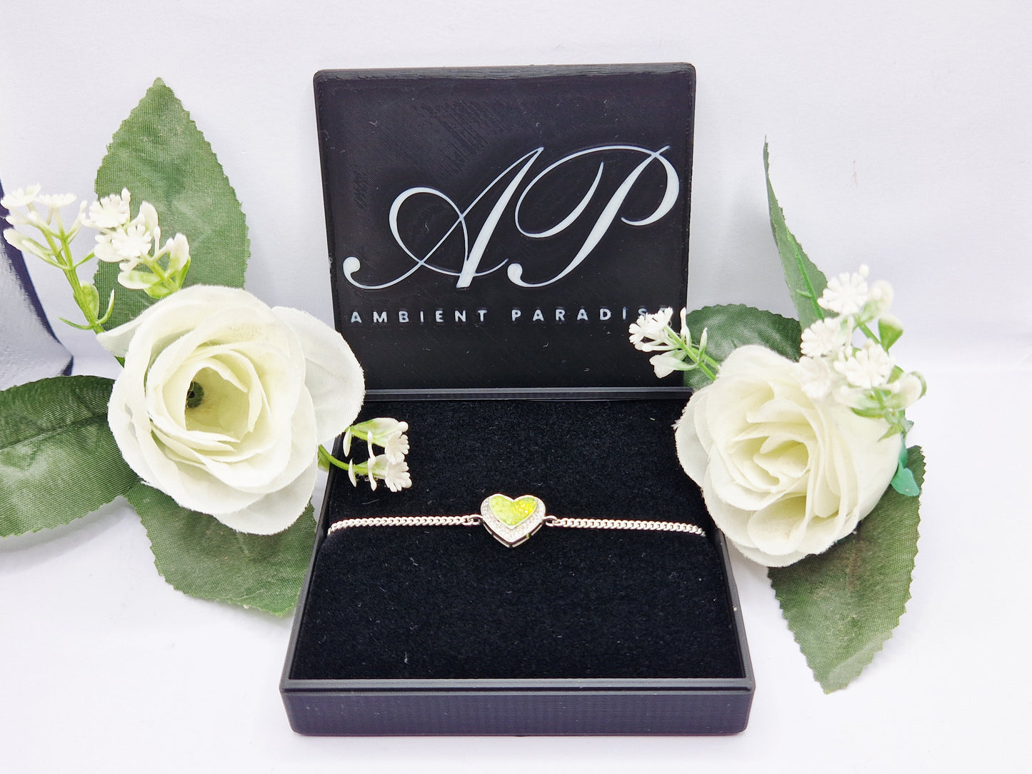 Felicity - Keepsake CZ Heart Bracelet