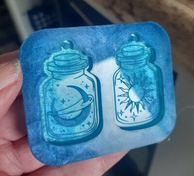 Mason Jars Silicone Mould - 3 variations