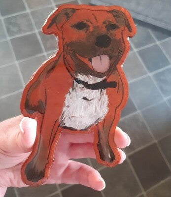 Staffordshire Bull Terrier Silicone Mould