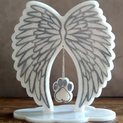 Freestanding Angel Wings (Heart or Paw)