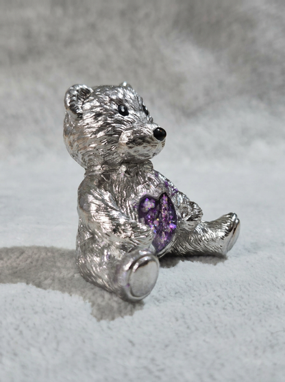 Teddy Memory Bear - Stainless Steel