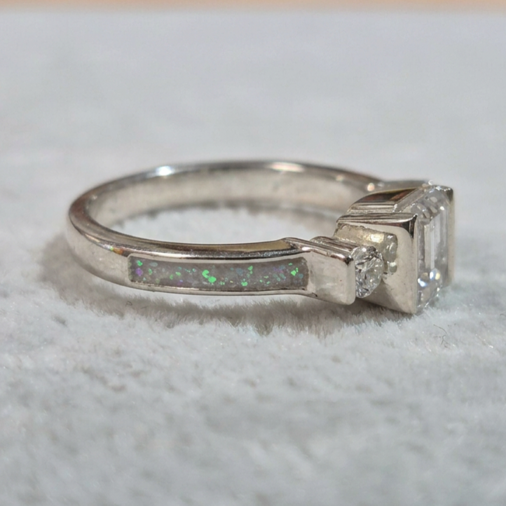 Jasmine Emerald Cut Ring