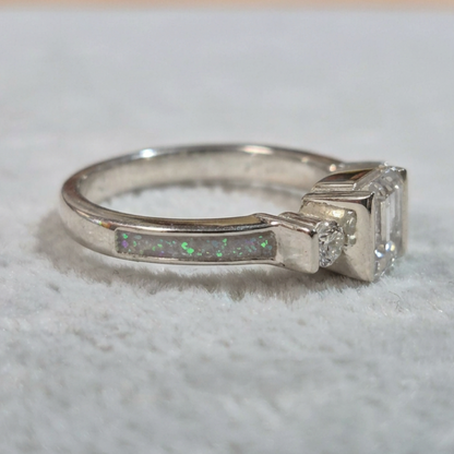 Jasmine Emerald Cut Ring
