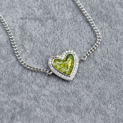 Felicity - CZ Heart Bracelet
