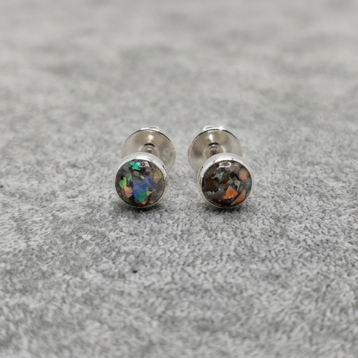 Delle - Keepsake Sterling Silver Stud Earrings