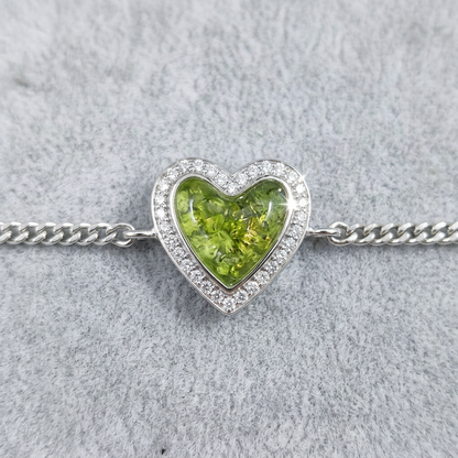 Felicity - CZ Heart Bracelet