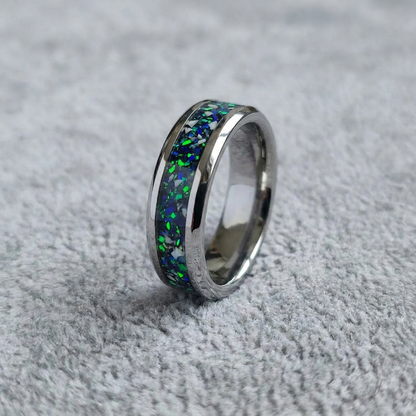 Layla - 6mm Stainless Steel Channel Ring