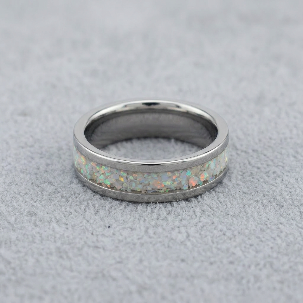 Lucie - Sterling Silver 4mm Channel Ring