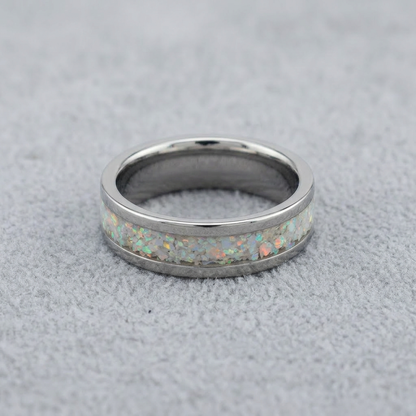 Lucie - Sterling Silver 4mm Channel Ring