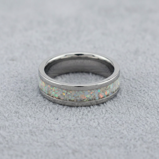 Lucie - Sterling Silver 4mm Channel Ring