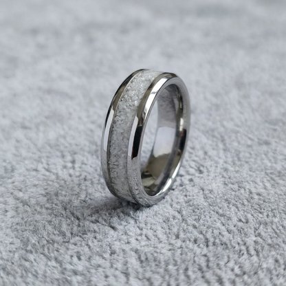 Layla - 6mm Stainless Steel Channel Ring