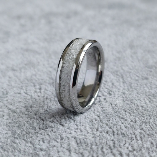 Layla - 6mm Stainless Steel Channel Ring