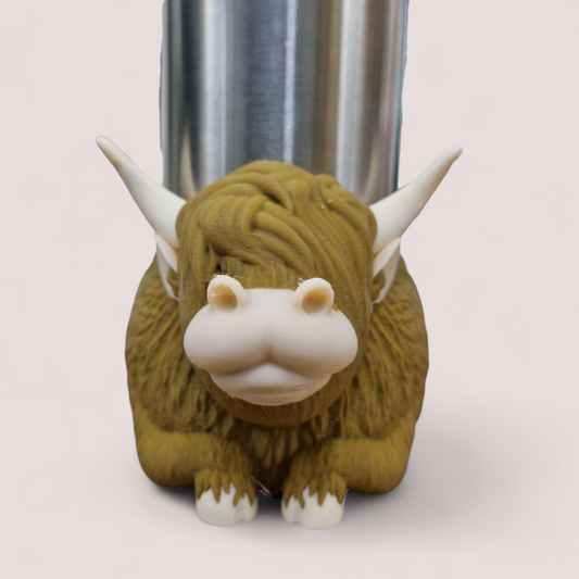 Highland Cow Tumbler Sleeve - Coloured