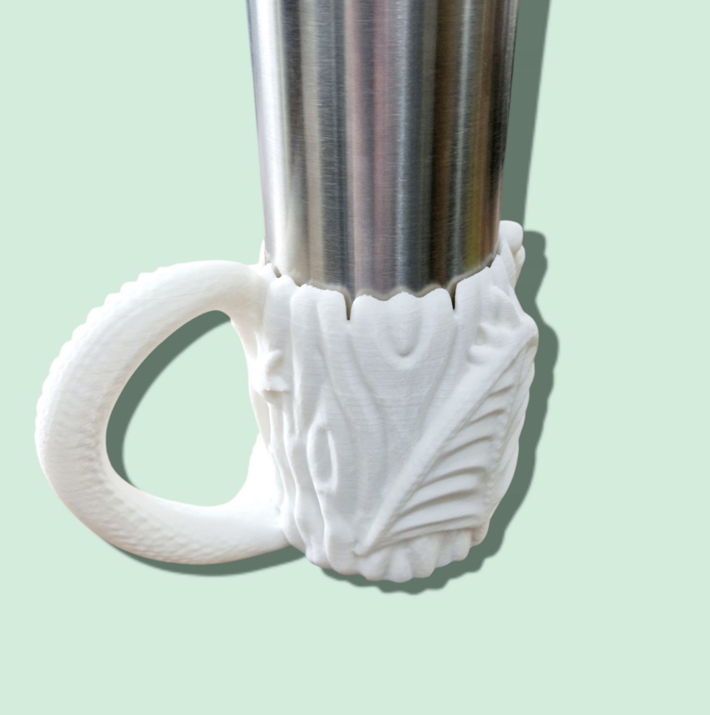 Dragon Cup Tumbler Sleeve - White