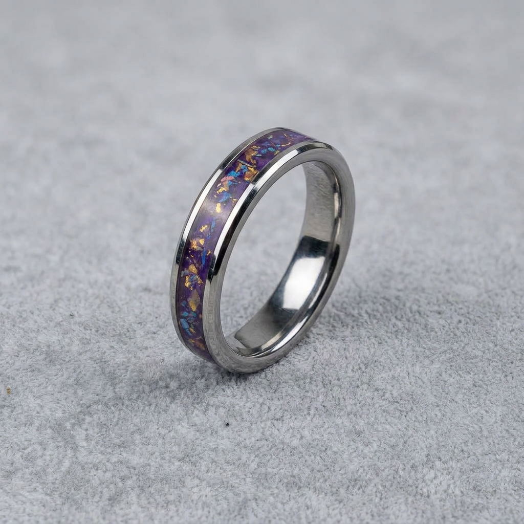 Cassie - Sterling Silver 4mm Channel Ring
