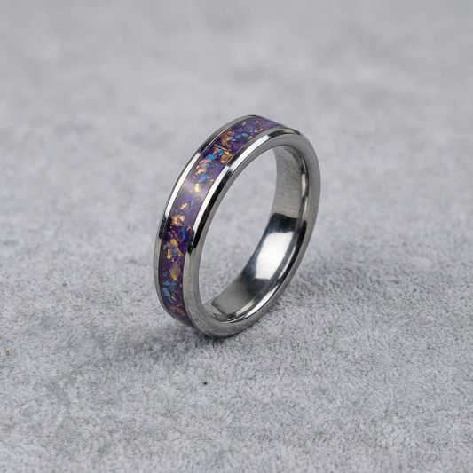Cassie - Sterling Silver 4mm Channel Ring