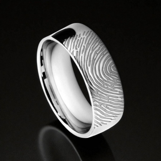 Renee - Fingerprint Ring (various widths)