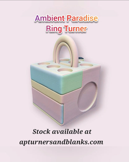 STOCK AVAILABLE AT apturnersandblanks.com- Ring Turner and Storage System - Registered Design