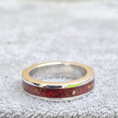 Cassie - Sterling Silver 4mm Channel Ring