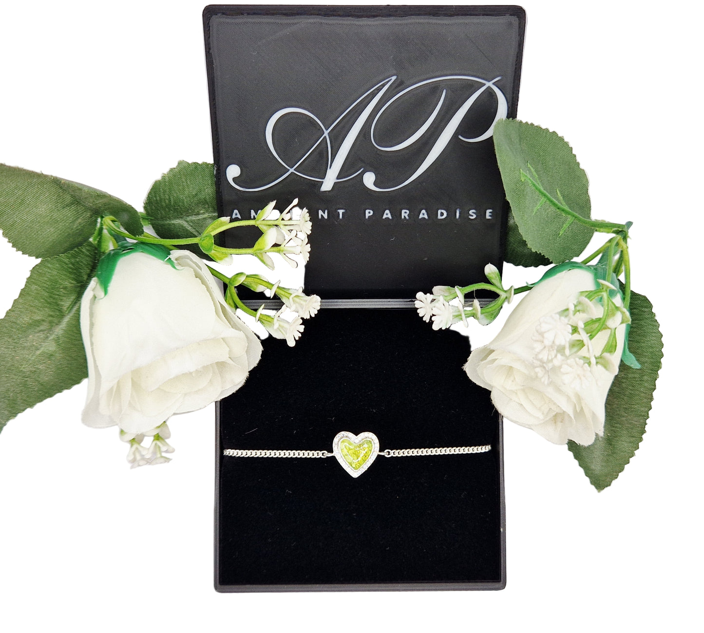 Felicity - Keepsake CZ Heart Bracelet